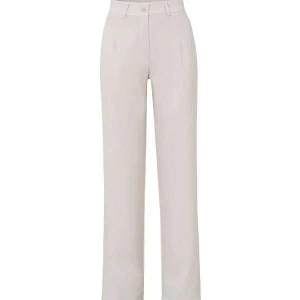 Beige Tracie Straight-Pantalon<Olivia & Kate Flash Sale