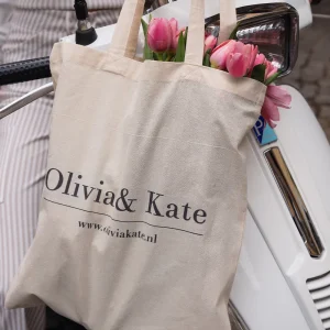 Creme Canvas-Bag<Olivia & Kate Cheap