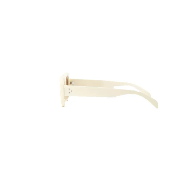Creme Oval-Sunglasses<Olivia & Kate New