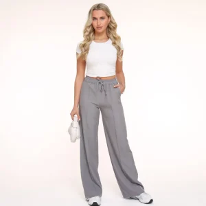 Grey Continuous Seams-Trouser<Olivia & Kate Cheap