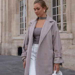 Taupe Choker-Top<Olivia & Kate Shop