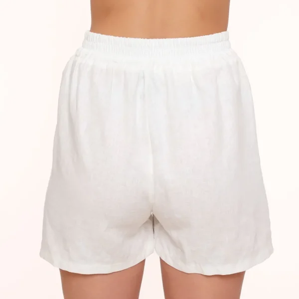 White Linen-Short<Olivia & Kate Flash Sale