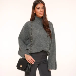 Zwarte Leren Crossbody-Tas<Olivia & Kate Cheap
