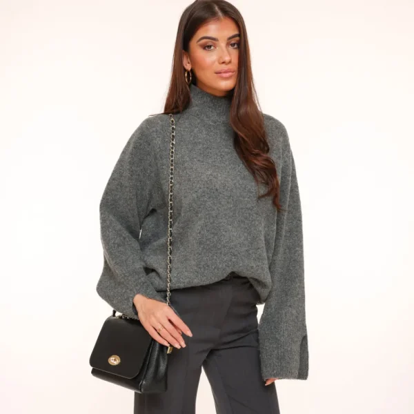Zwarte Leren Crossbody-Tas<Olivia & Kate Cheap